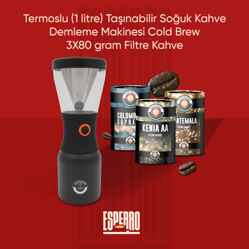 Cold Brew KB900 + 3x Filtr Qəhvə Kampaniyası